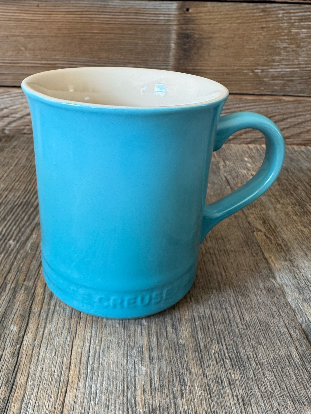 Le Creuset Caribbean Blue Stoneware Mug